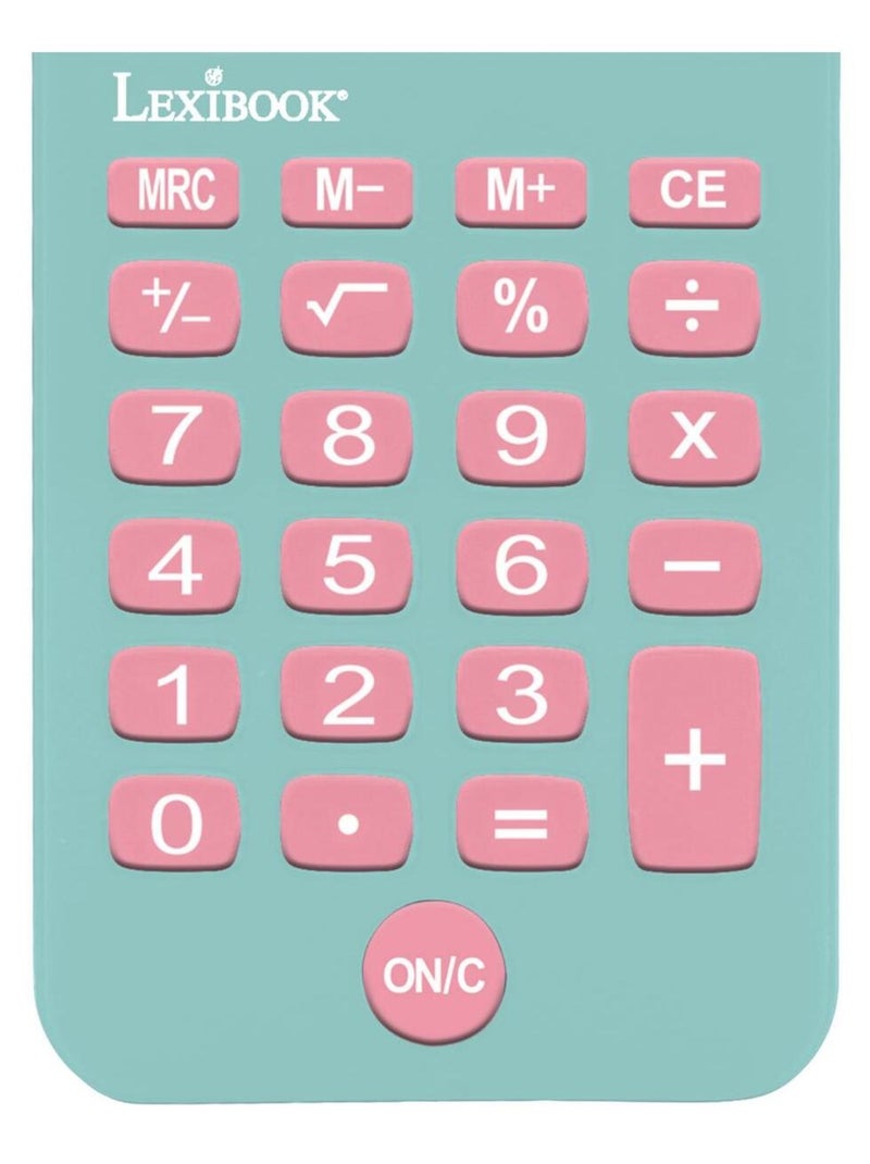 Calculatrice de poche Licorne Bleu - Kiabi