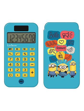 Calculatrice de poche minions