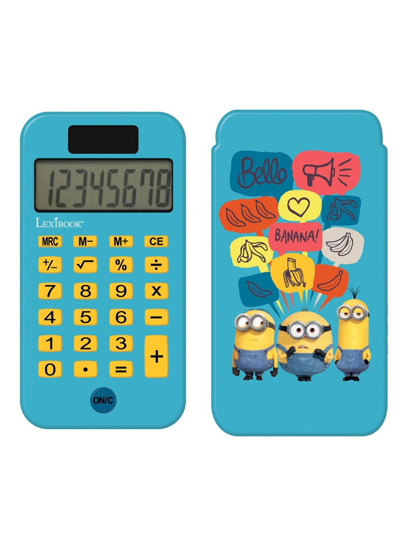 Calculatrice de poche Minions Bleu - Kiabi