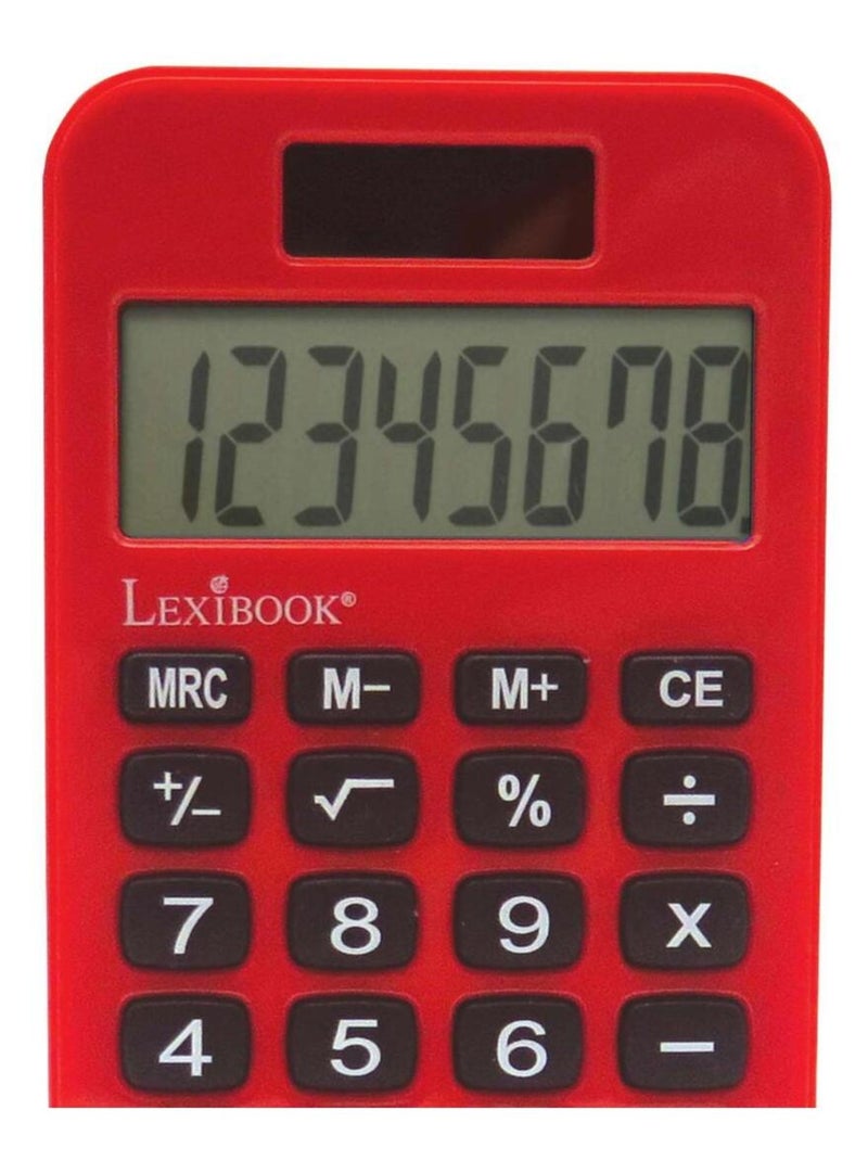Calculatrice de poche Miraculous Rouge - Kiabi
