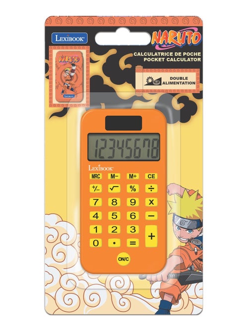 Calculatrice de poche Naruto - Kiabi