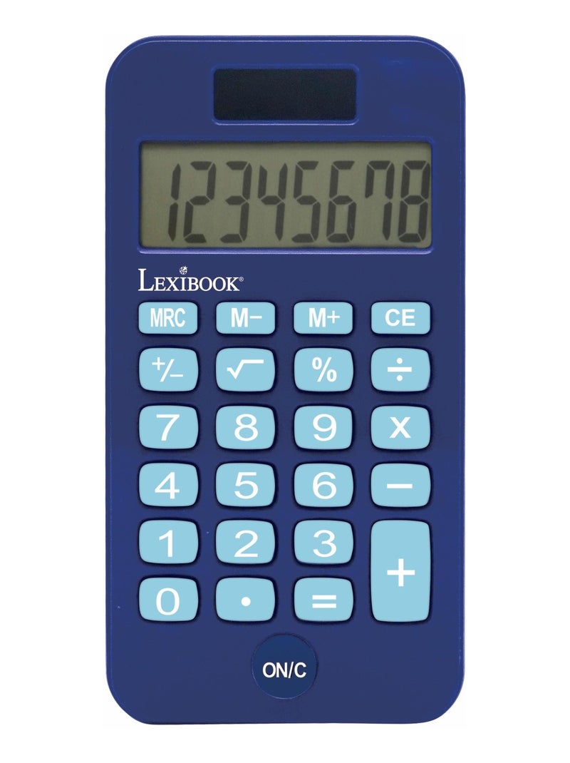 Calculatrice de poche Sonic Bleu - Kiabi