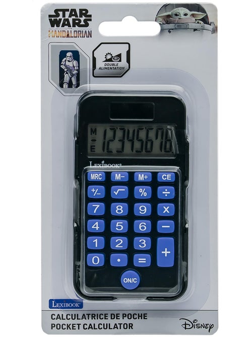 Calculatrice de poche Star Wars à 8 chiffres avec protection - Kiabi