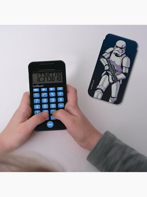 Calculatrice de poche Star Wars à 8 chiffres avec protection - Kiabi