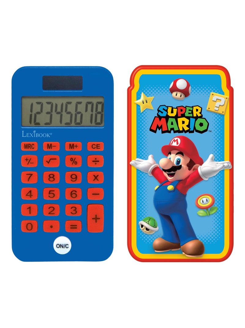 Calculatrice de poche Super Mario Bleu - Kiabi