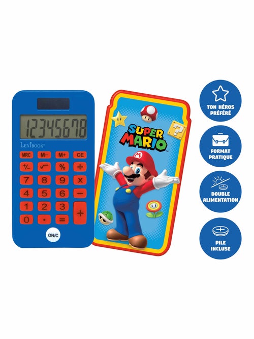 Calculatrice de poche Super Mario - Kiabi