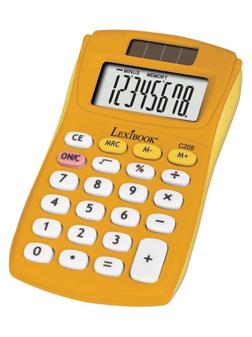 Calculatrice de Poche verte 8 Chiffres - Kiabi