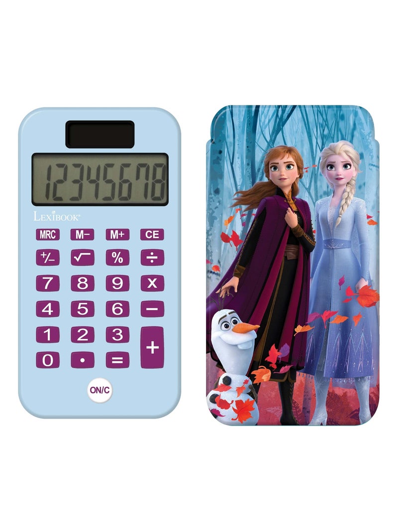 Calculatrice The Poche Avec Couvercle De Protection La Reine Des Neiges N/A - Kiabi