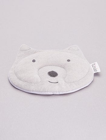 Cale tête bébé p'tit panda organic coton beige Candide