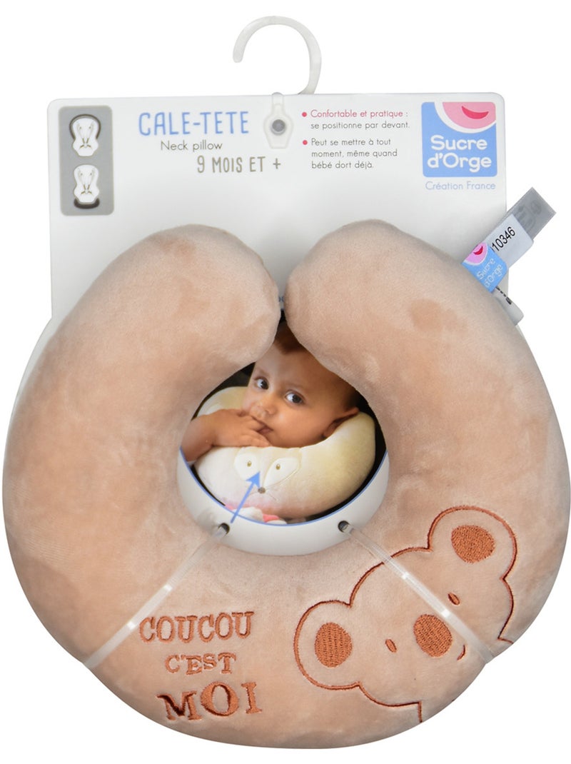 Cale tete sulyvan velours doux Beige - Kiabi