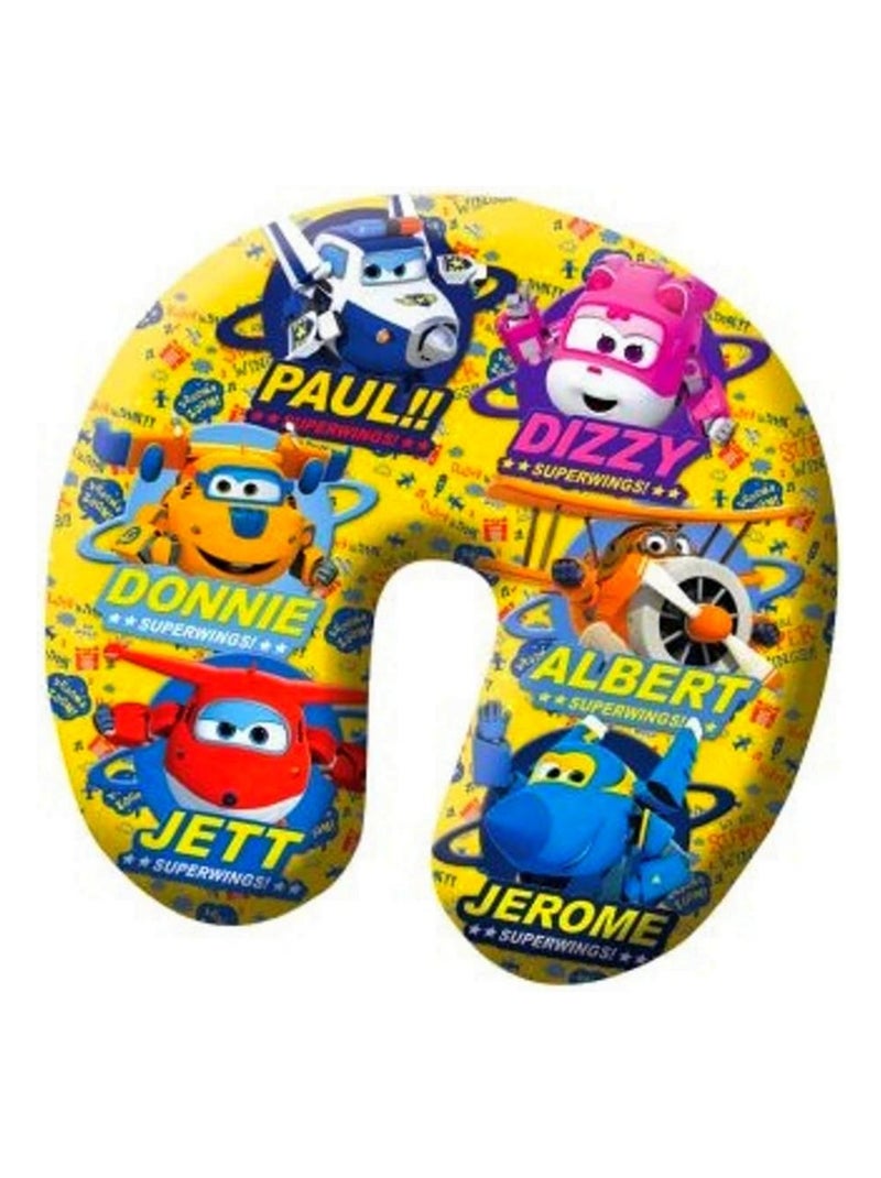 Cale tete Super Wings tour de cou voyage voiture coussin Multicolore - Kiabi