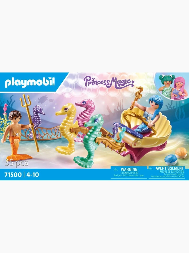 Calèche avec sirènes et hippocampes N/A - Kiabi