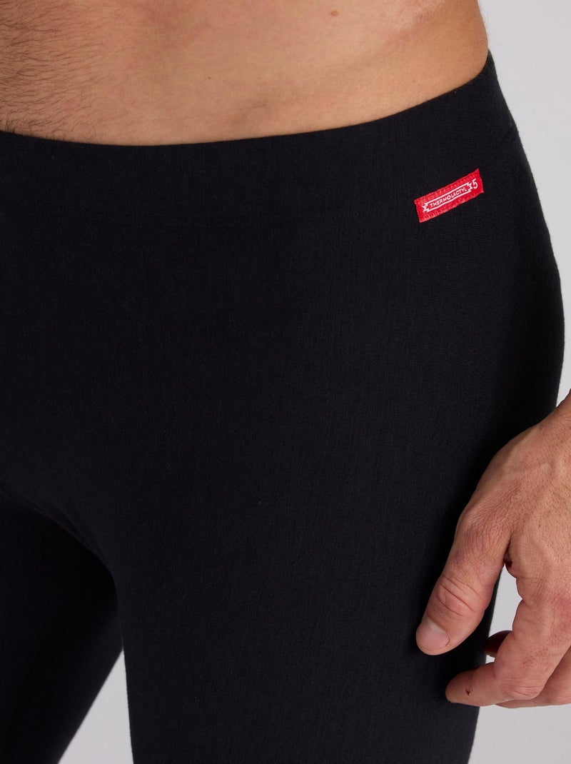 Caleçon Comfort Thermolactyl 5 homme thermique - DamartSport Noir - Kiabi
