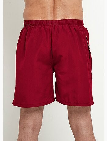 Caleçon de bain uni séchage rapide