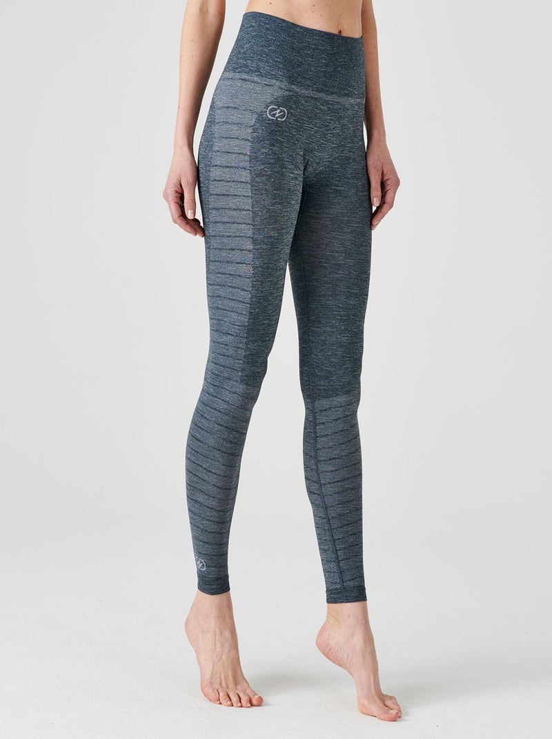 Caleçon Dynamic Climatyl femme - DamartSport Gris chiné - Kiabi