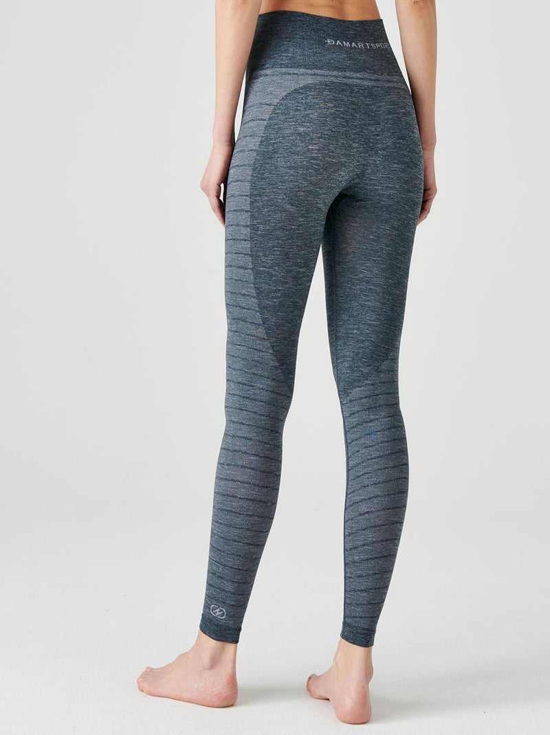 Caleçon Dynamic Climatyl femme - DamartSport Gris chiné - Kiabi
