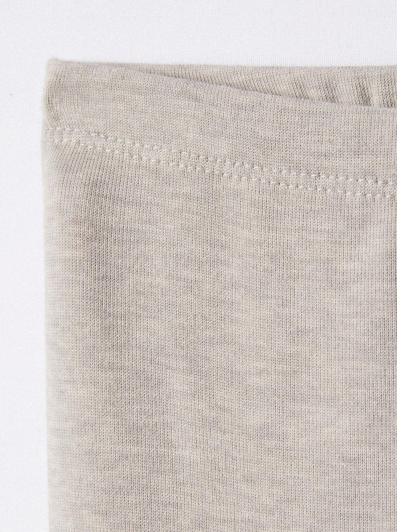 Caleçon enfant Thermolactyl Sensitive thermique - Damart Gris chiné - Kiabi