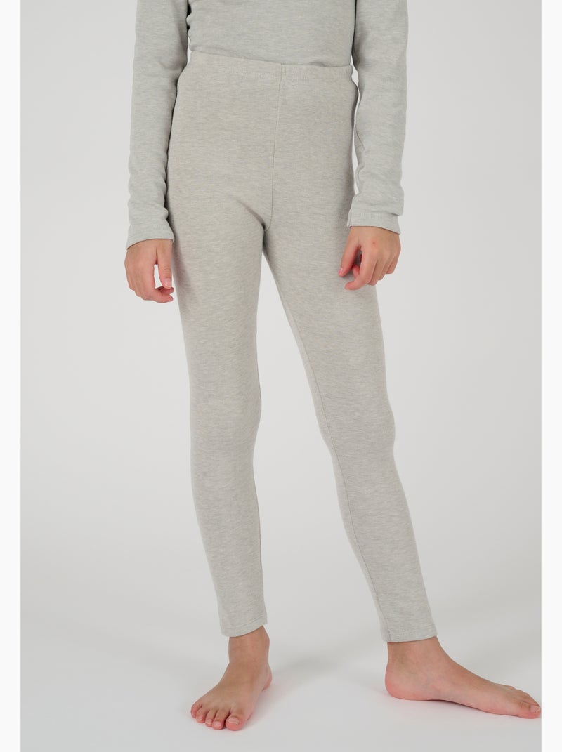 Caleçon enfant Thermolactyl Sensitive thermique - Damart Gris chiné - Kiabi