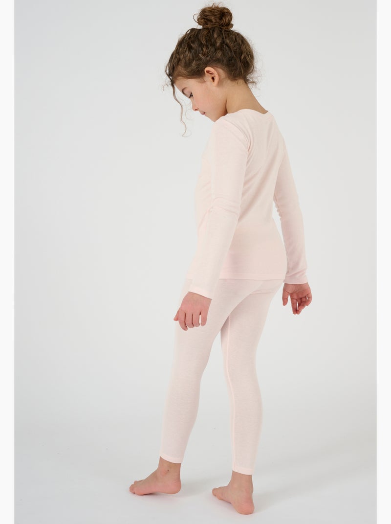 Caleçon enfant Thermolactyl Sensitive thermique - Damart Rose - Kiabi