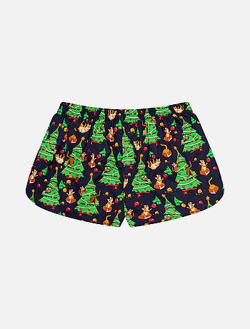 Caleçon Femme Le Noël des Chats