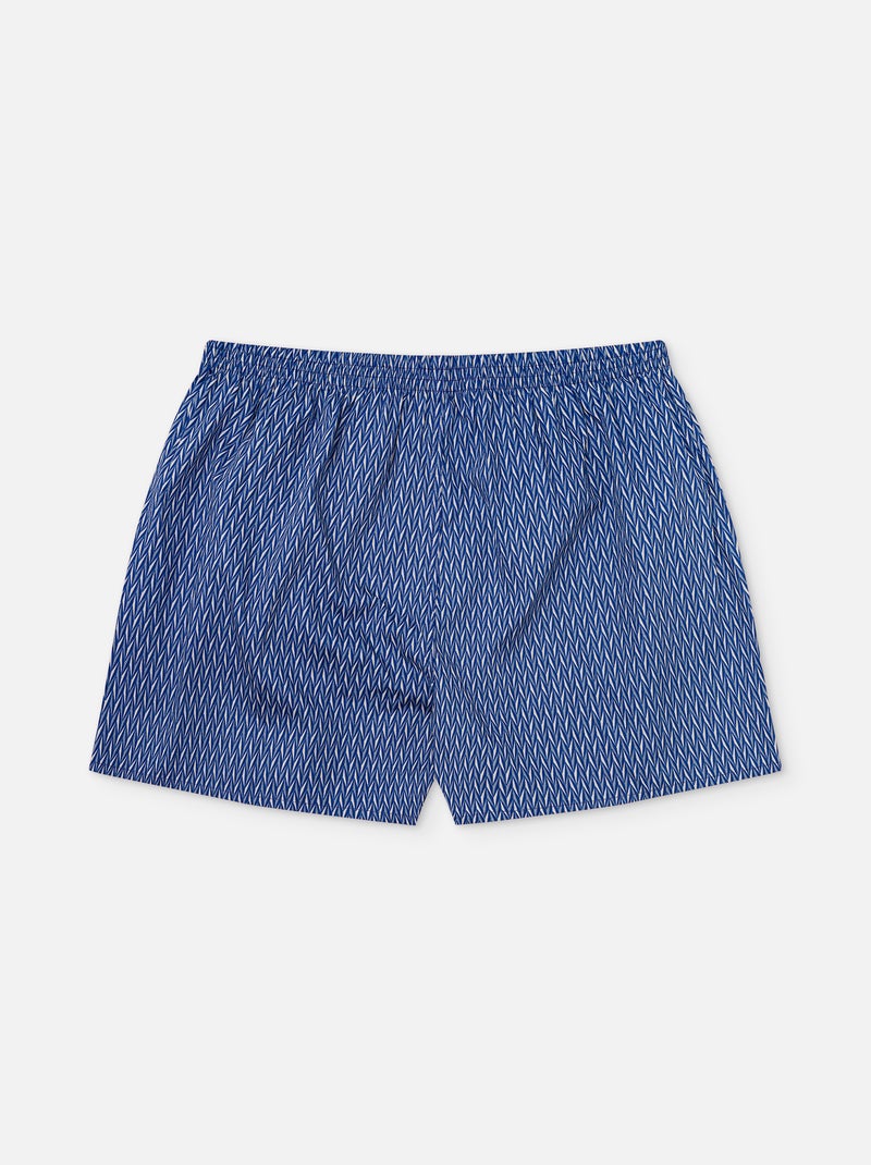 Caleçon Homme bleu et gris Bleu - Kiabi