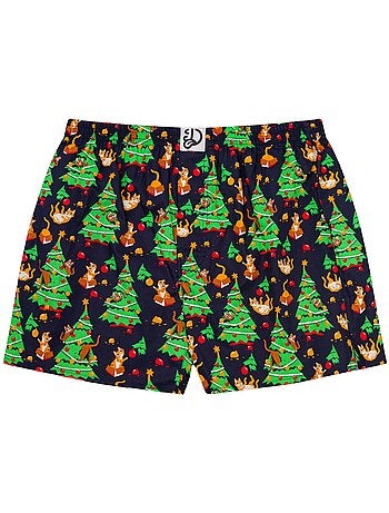 Caleçon Homme Le Noël des Chats