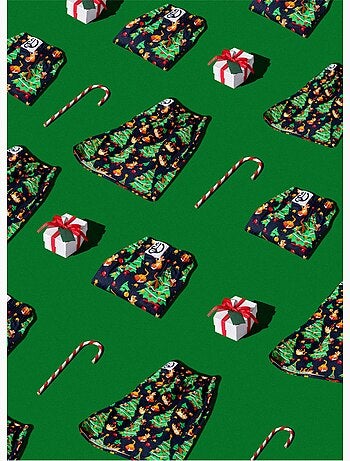 Caleçon Homme Le Noël des Chats