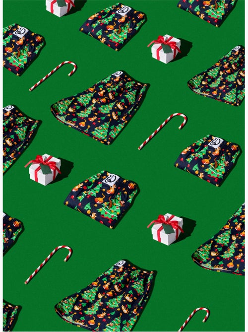 Caleçon Homme Le Noël des Chats - Kiabi Caleçon Homme Le Noël des Chats - Kiabi