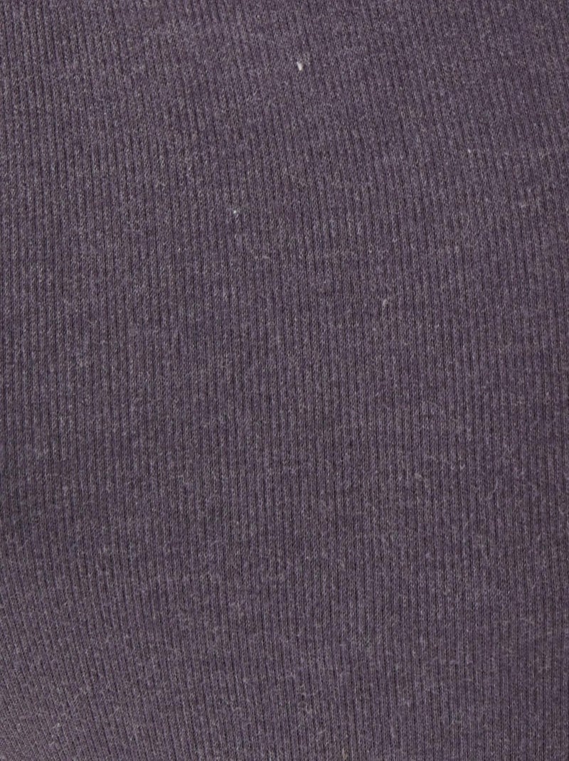 Caleçon long homme molleton gratté Thermolactyl Sensitive - Damart Gris foncé - Kiabi