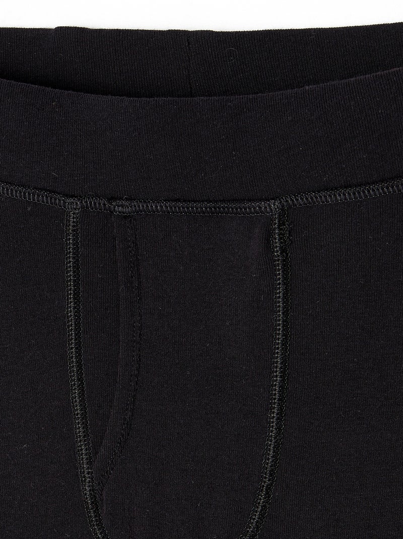 Caleçon long ouvert thermolactyl sensitive thermique - damart Noir - Kiabi