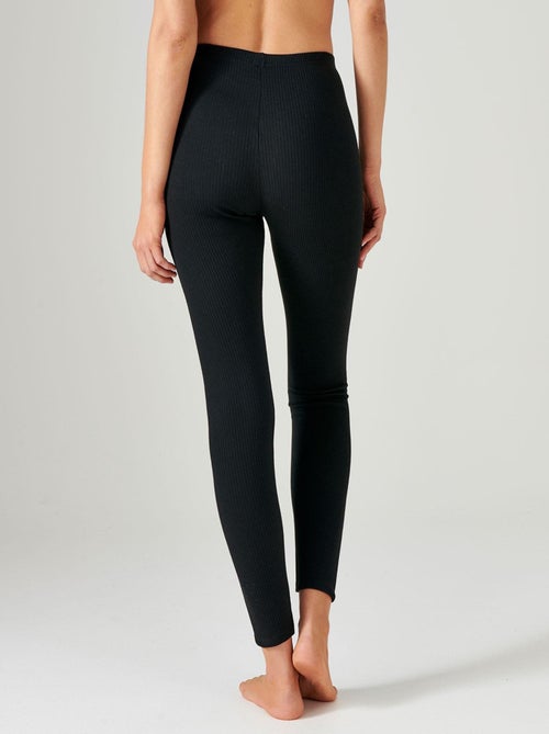 Caleçon long Thermolactyl, côtes molletonnées - Damart - Kiabi