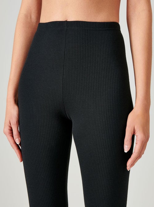 Caleçon long Thermolactyl, côtes molletonnées - Damart - Kiabi