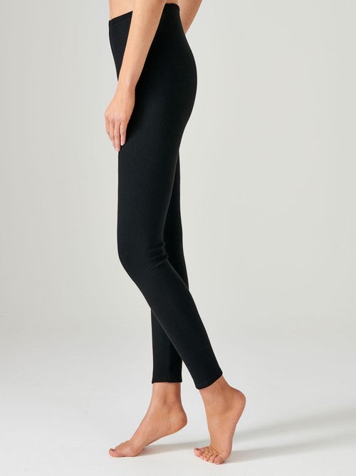 Caleçon long Thermolactyl, côtes molletonnées thermique - Damart - Kiabi