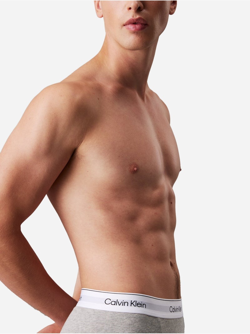 Caleçon lot de 3 - calvin klein Gris - Kiabi