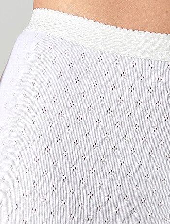 Caleçon maille ajourée Thermolactyl - Damart