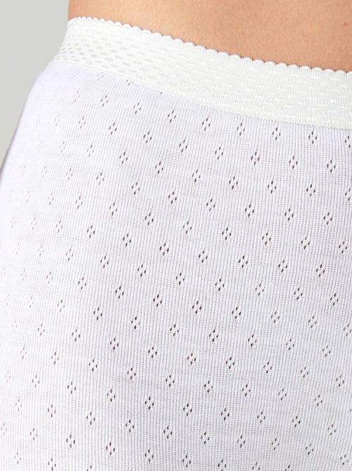 Caleçon maille ajourée thermolactyl - damart - Kiabi