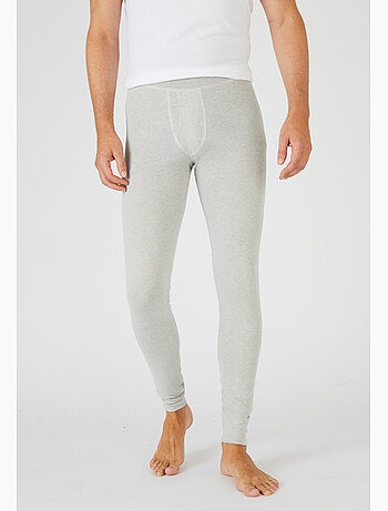 Caleçon ouvert devant 2 statures fine côte Thermolactyl Sensitive thermique - Damart