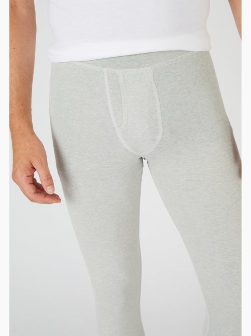 Caleçon ouvert devant 2 statures fine côte Thermolactyl Sensitive thermique - Damart - Kiabi