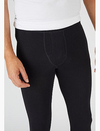 Caleçon ouvert devant 2 statures fine côte Thermolactyl Sensitive thermique - Damart