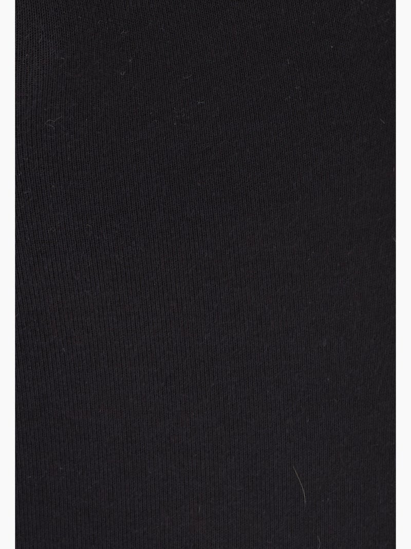 Caleçon ouvert devant 2 statures fine côte Thermolactyl Sensitive thermique - Damart Noir - Kiabi