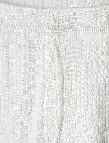 Caleçon ouvert Thermolactyl, côtes molletonnées - Damart