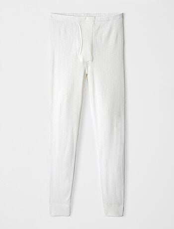 Caleçon ouvert Thermolactyl, côtes molletonnées thermique - Damart