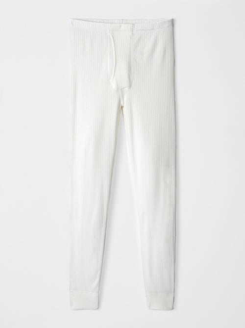 Caleçon ouvert Thermolactyl, côtes molletonnées thermique - Damart - Kiabi