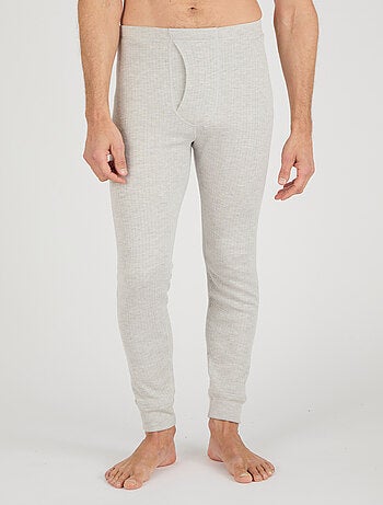 Caleçon ouvert Thermolactyl, côtes molletonnées thermique - Damart