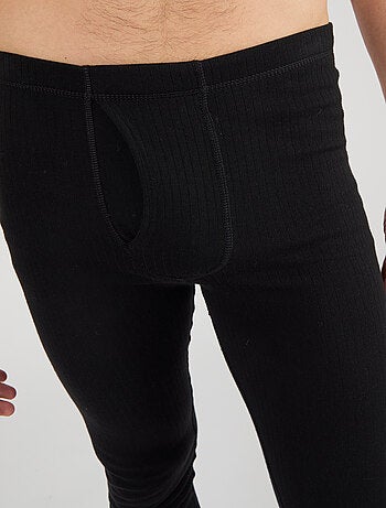 Caleçon ouvert Thermolactyl, côtes molletonnées thermique - Damart