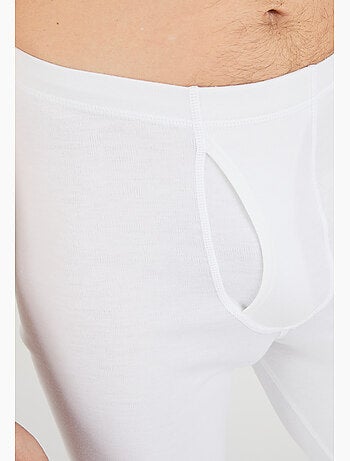 Caleçon ouvert thermolactyl maille interlock thermique - damart