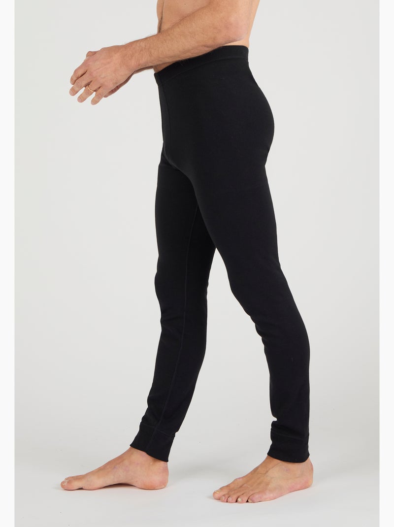 Caleçon ouvert thermolactyl maille interlock thermique - damart Noir - Kiabi
