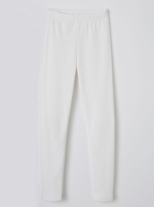 Caleçon Thermolactyl, côtes molletonnées thermique - Damart - Kiabi