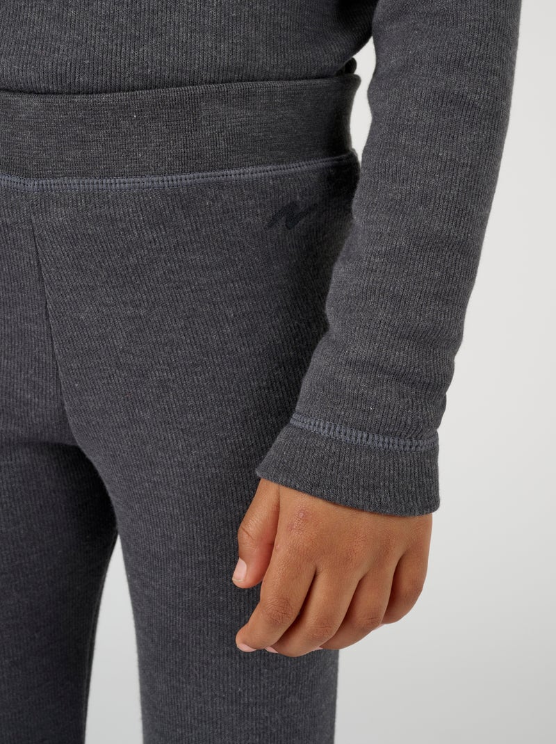 Caleçon Thermolactyl Sensitive thermique - Damart Gris - Kiabi