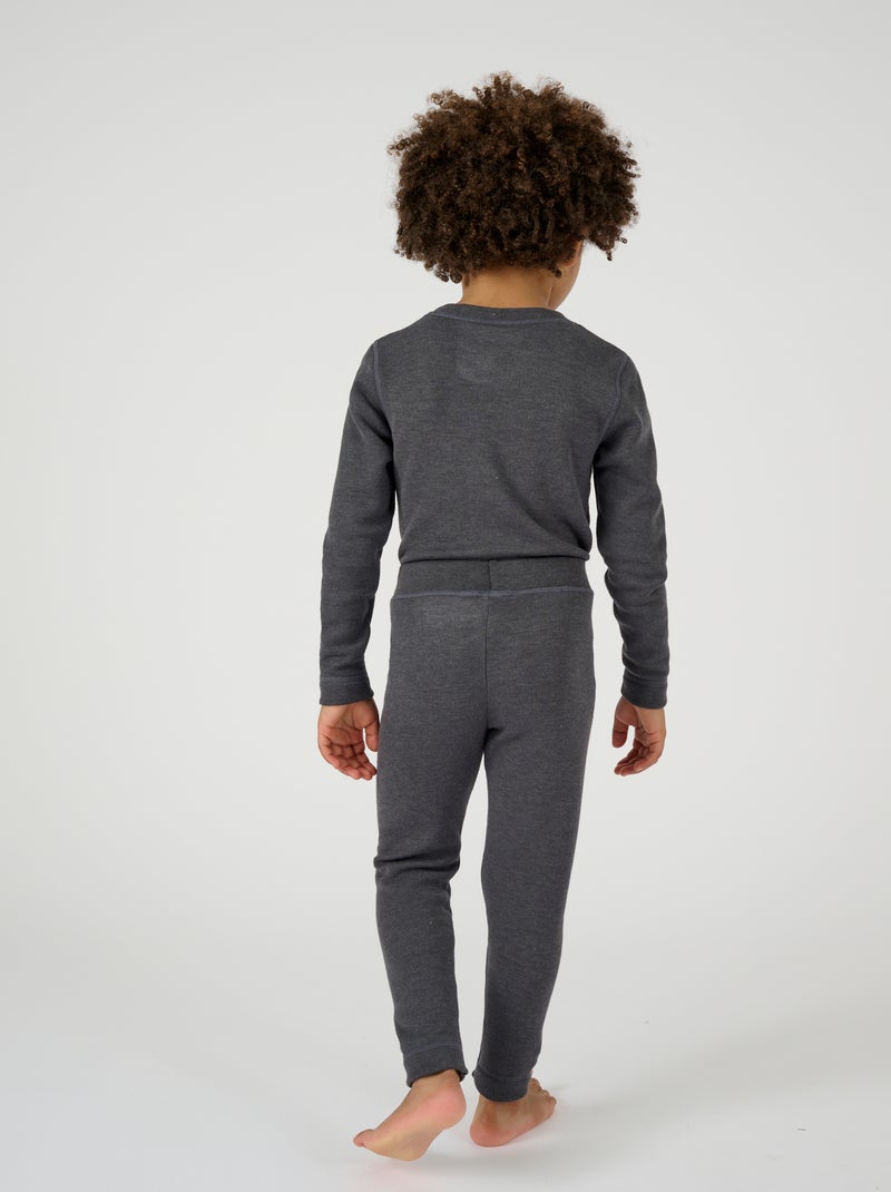 Caleçon Thermolactyl Sensitive thermique - Damart Gris - Kiabi